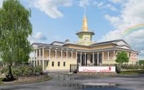 Здание управляющей компании и  администрации поселка