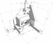 Компоновочная схема и габаритные размеры